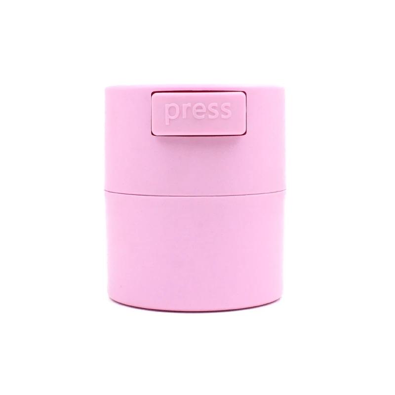 1 Pcs Matte Fashion Eyelash Glue Storage Tank Container Adhesive Stand Activated Carbon Sealed Storage Jar