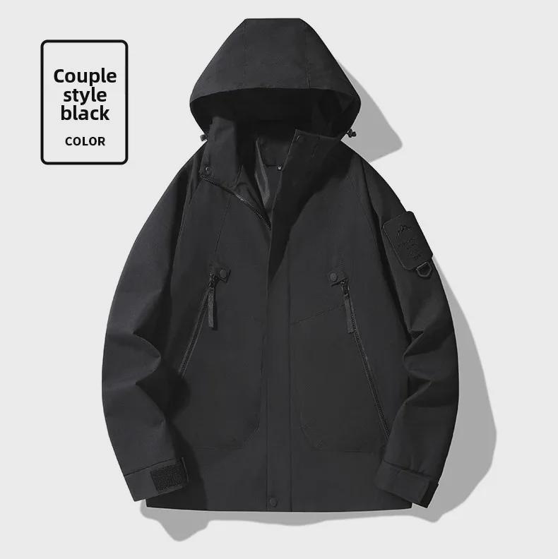 Women's Japanese-Style Windproof & Waterproof Thin Jacket for Spring & Autumn - Couples' Mountaineering