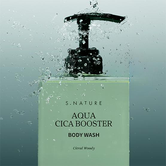 S.NATURE Aqua Cica Booster Duschgel 500ml