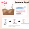 GRACEWELL Women's Bra, Push-Up for Small Breasts, Summer Thin Style, Bandeau, Invisible Seamless, Beautiful Back Design, Thin Strap Brassiere