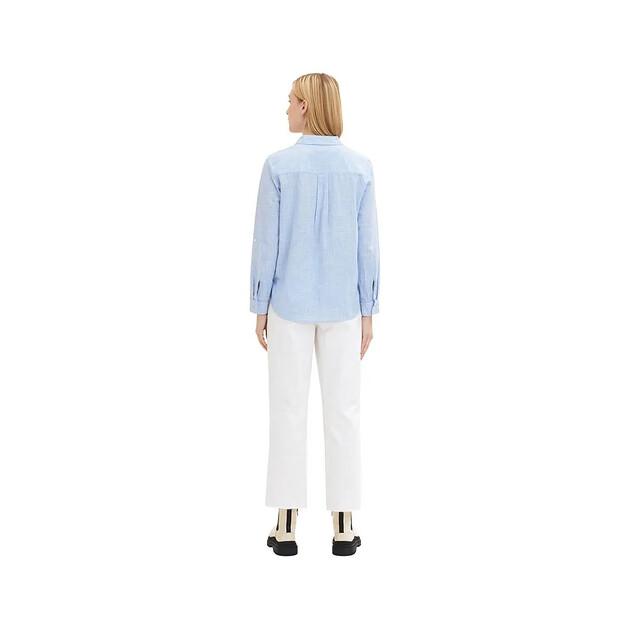 Tom Tailor With Slub Structure 1035247 Blouse