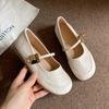 Scarpe da ballo da donna di nuova moda primavera 2024 Scarpe Mary Jane basse estive Casaul Scarpe basse con fibbia e suola morbida Zapatos De Mujer
