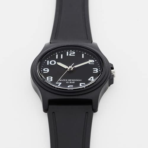 10 ATM water resistant basic watch
