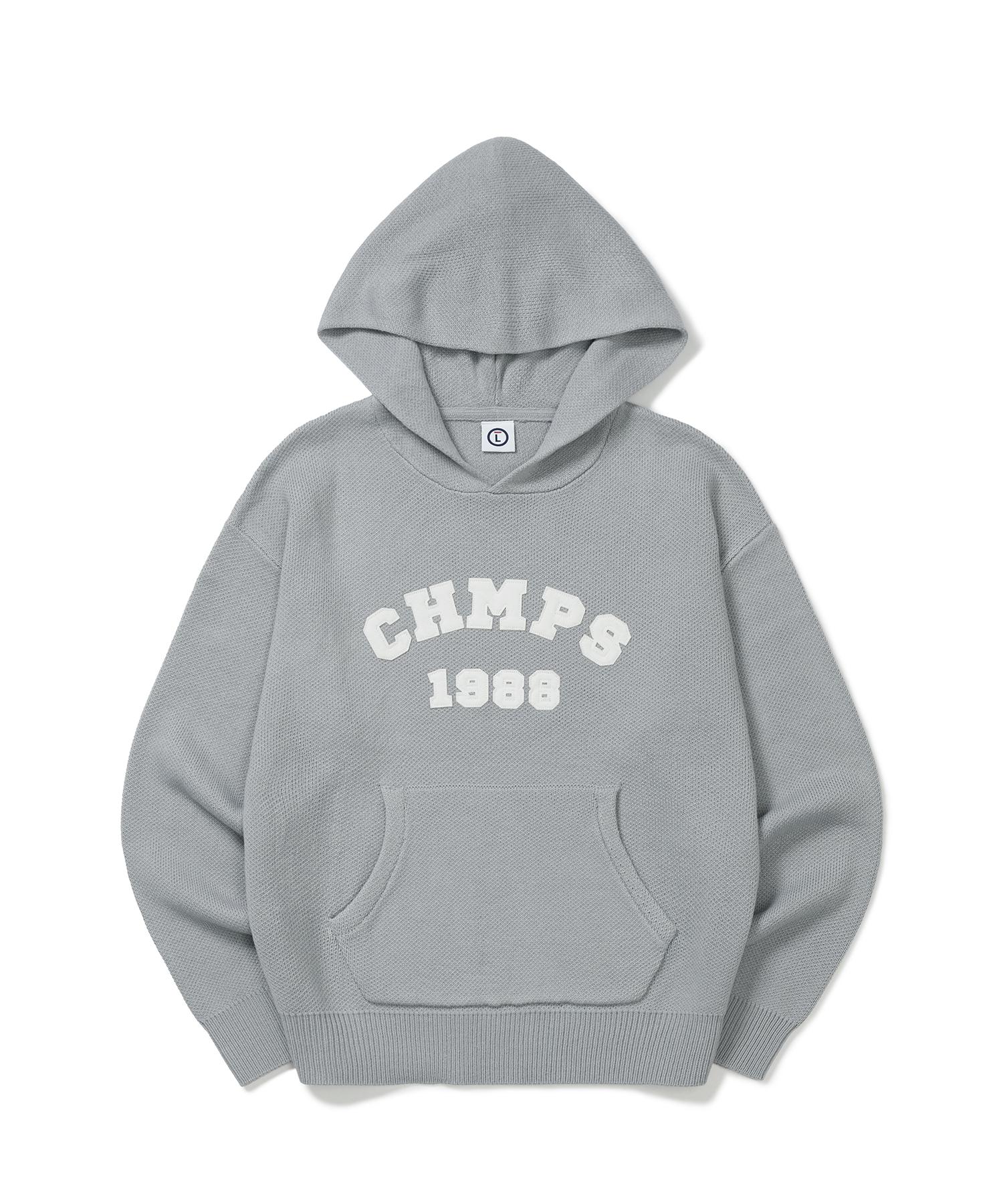Худи с капюшоном Bonchams Chmps Patch Knit B22Ft12Ag S