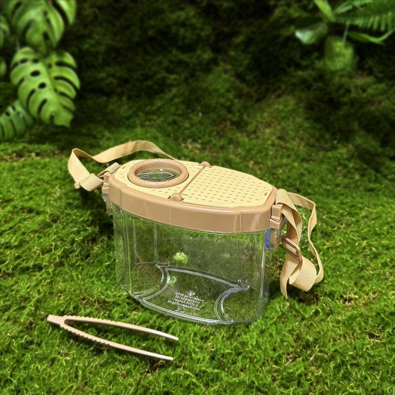 Kids' Outdoor Adventure Insect Observation Kit with Magnifying Glass, Butterfly Net, and Exploration Tools