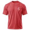 Men’s Casual Crew Neck Short Sleeve T Shirt with Palm Tree Print Relaxed Fit Soft Cotton Jersey Top for Everyday Wear