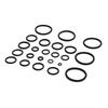 For BMW E46 316 318 320 323 325 328 330 M52 M54 S54 radiator hose O ring 323i 325i 328i 330i 23pcs Cooling System O-Ring Kit