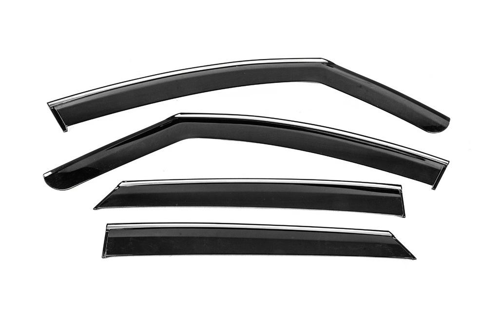 

Ветровики с хромом Niken Luxury (4 шт) для Volkswagen ID.3