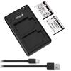 HOSAN Genuine Compatible Cameras USB Fast Charger Compatible with Pentax Olympus Optio Optio Optio Optio Optio Optio Optio Optio and Optio D-LI92