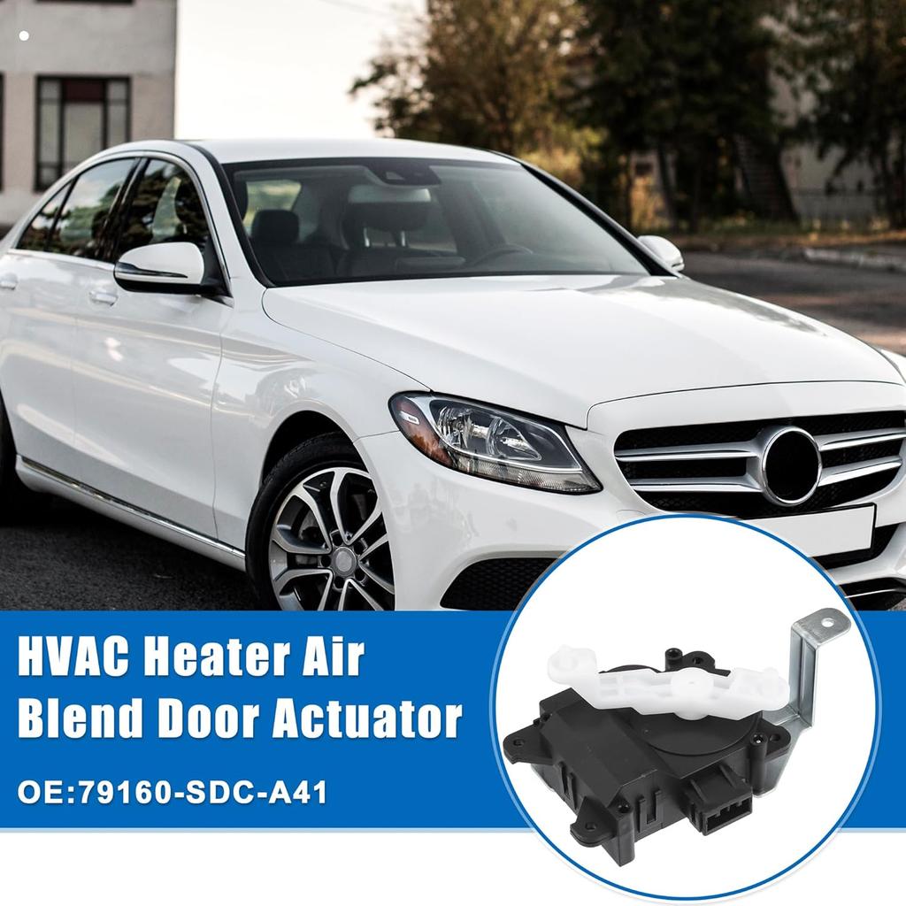 ACROPIX HVAC Heater Blend Door Actuator Temperature Actuator Fit for Acura TSX Sedan Base 2.4L 2004-2008 No.79160-SDC-A41 - Pack of 1
