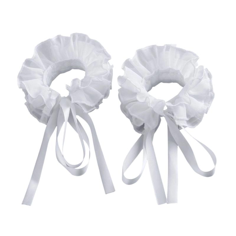 Elegant Arm Cuffs Comfortable Elastic Bowknot Wrist Cuffs Sleeves For Outfit Enhancer Women Armwear Decorative Accessory