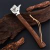 Fausthammer Handwerksornament Hammer mit Holzgriff Multifunktioneller Edelstahlkopfhammer DIY Handarbeit