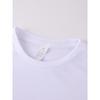 European Size Childrens Round-neck Short-sleeved T-shirt with Unique English Patterns C'EST MARSEILLE BEBE Kids