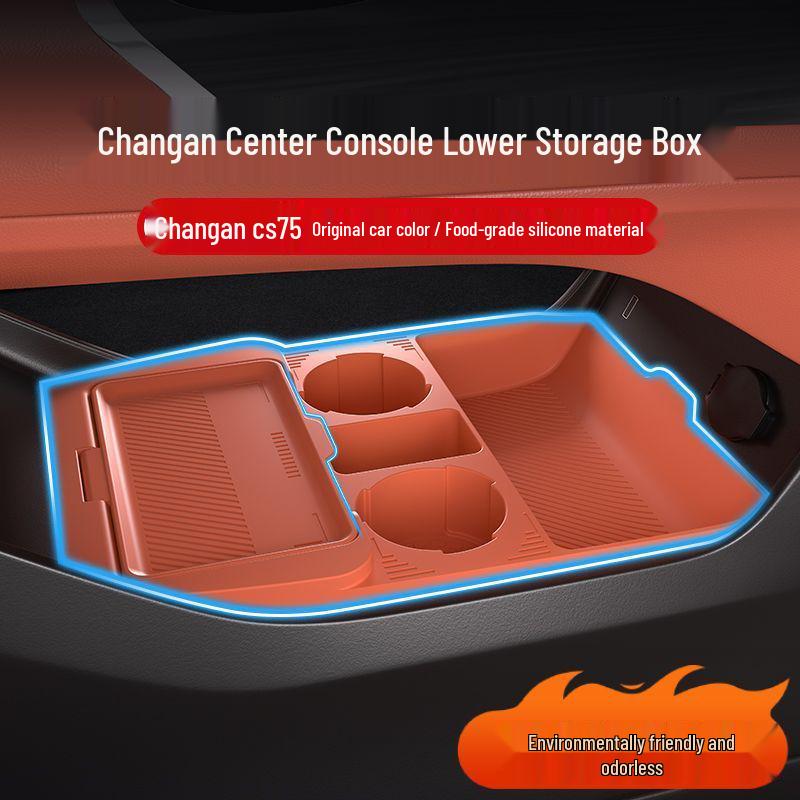 Changan CS75 PLUS Center Console Silicone Storage Box Accessory
