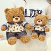 New Cute Teddy Bear Doll Bear Clothes Bear Doll Plush Toy Doll Girl Birthday Gift