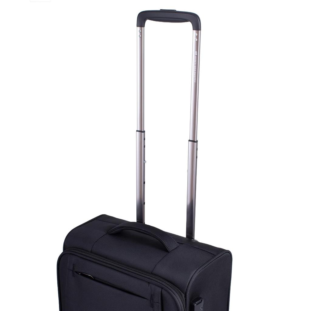 Carry Case Fly III Suitcase Soft Carry Case Ultra Lightweight Zipper TSA Lock Dial Type 27 L Black X Black [Hideo Wakamatsu] Carry-on 85-76700