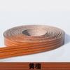 Banda per bordi decorativa autoadesiva in PVC effetto legno per mobili, armadi, tavoli da ufficio, bordi per superfici in legno, 10M