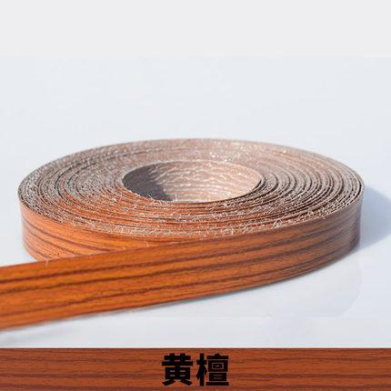Banda per bordi decorativa autoadesiva in PVC effetto legno per mobili, armadi, tavoli da ufficio, bordi per superfici in legno, 10M