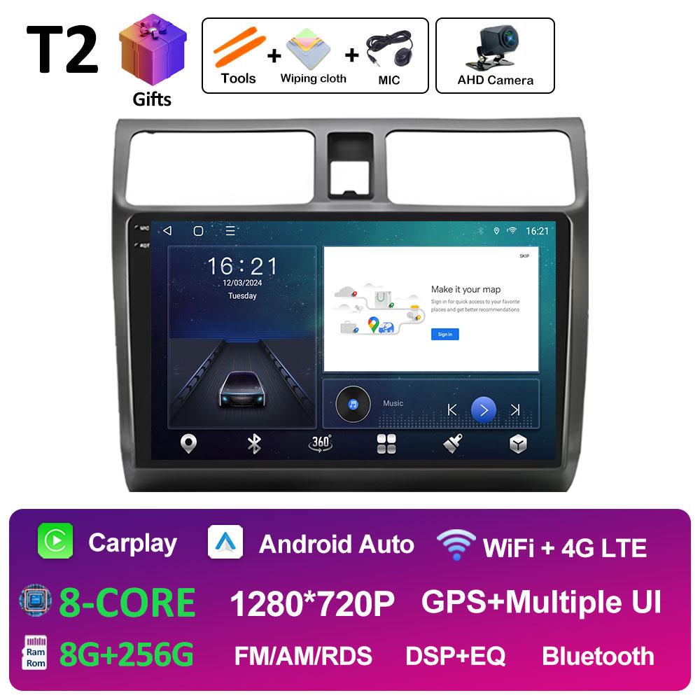 For Suzuki Swift 2003 2004 2005 2006 - 2010 Android Intelligent System Wireless Carplay DSP Stereo Autoradio Auto Tools No 2 Din