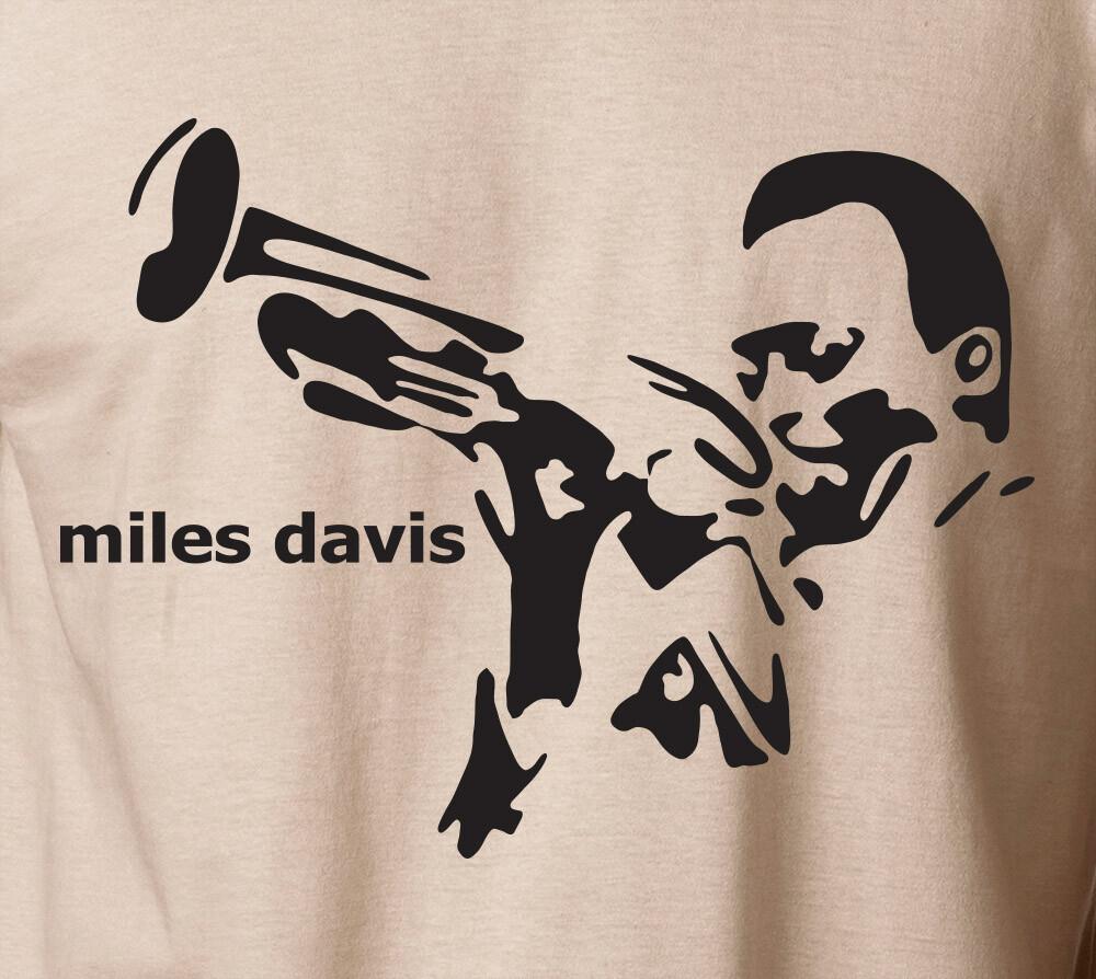 

MILES DAVIS Jazz Trumpet Soul Vintage Music on S-6XL Cotton Tee Unisex T-Shirt XXXXL