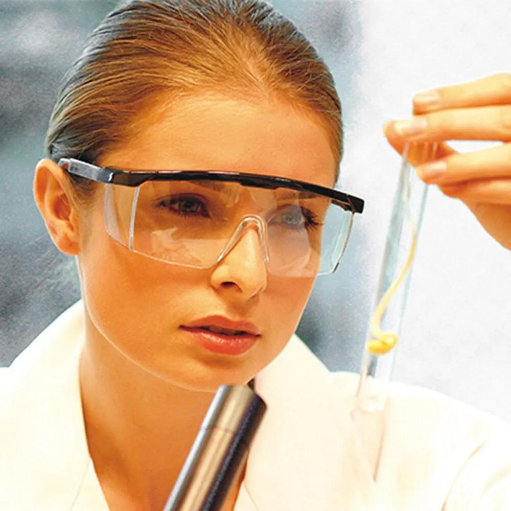 ANSI Z87.1 Safety Goggles - Anti-Fog Windproof/Dustproof Eyewear with Splash Protection for Cycling & Work