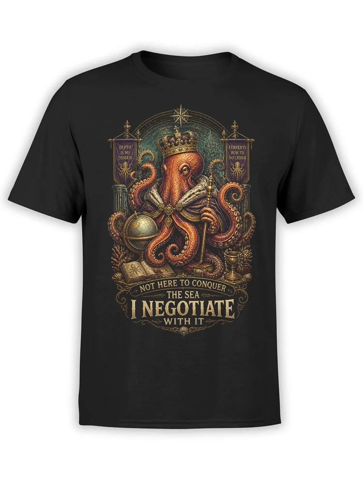 Sea Negotiator Octopus TShirt Unisex S