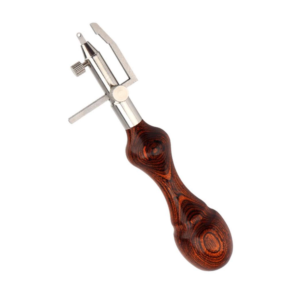 Leather Grooving Tool Adjustable Stitch Interchangeable for Leathercrafters,