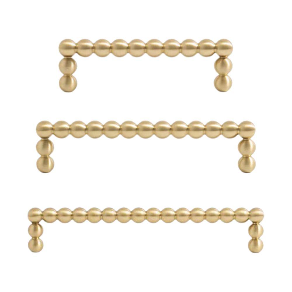Small Round Ball Hardware Handle Solid Brass Cabinet Drawer Knobs  Multipurpose