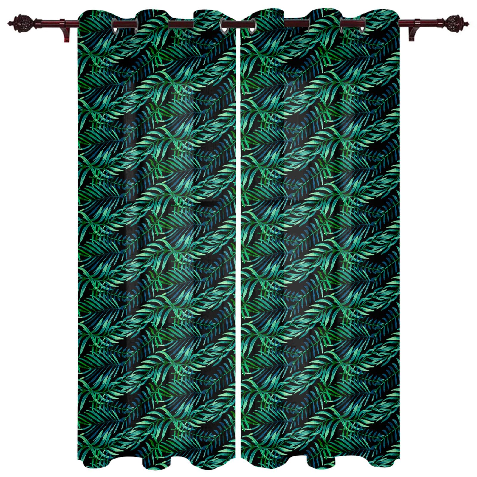 Летние зеленые тропические растения с пальмовыми листьями — фото 12