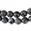 Strand of 62 Round Beads 6mm 6 Mm Merlinite Opal Dendrite Gabbro