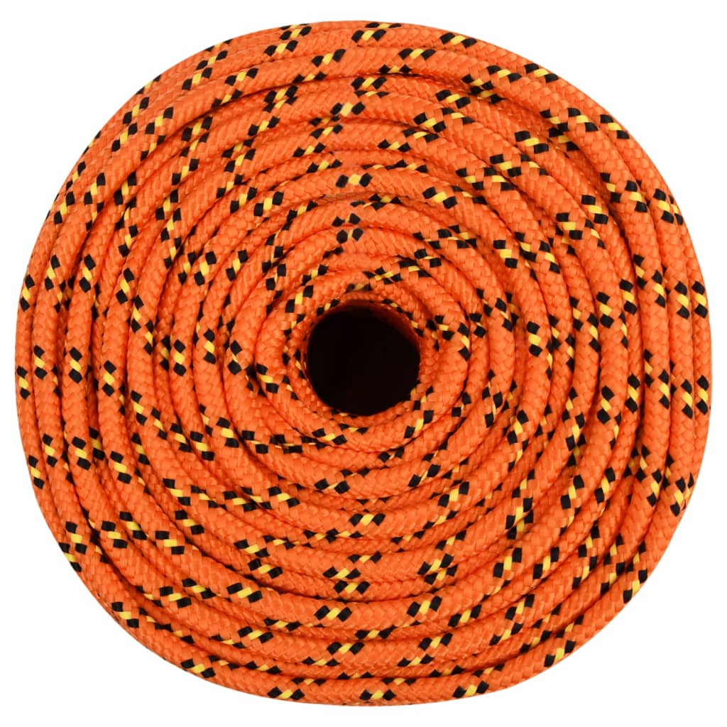 Boat Rope Orange 6 mm 25 m Polypropylene