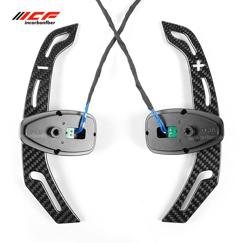 ICF Carbon Fiber Magnetic Paddle Shifter For Benz W222 W204 W213 W205 E Series G Series Shift Paddle
