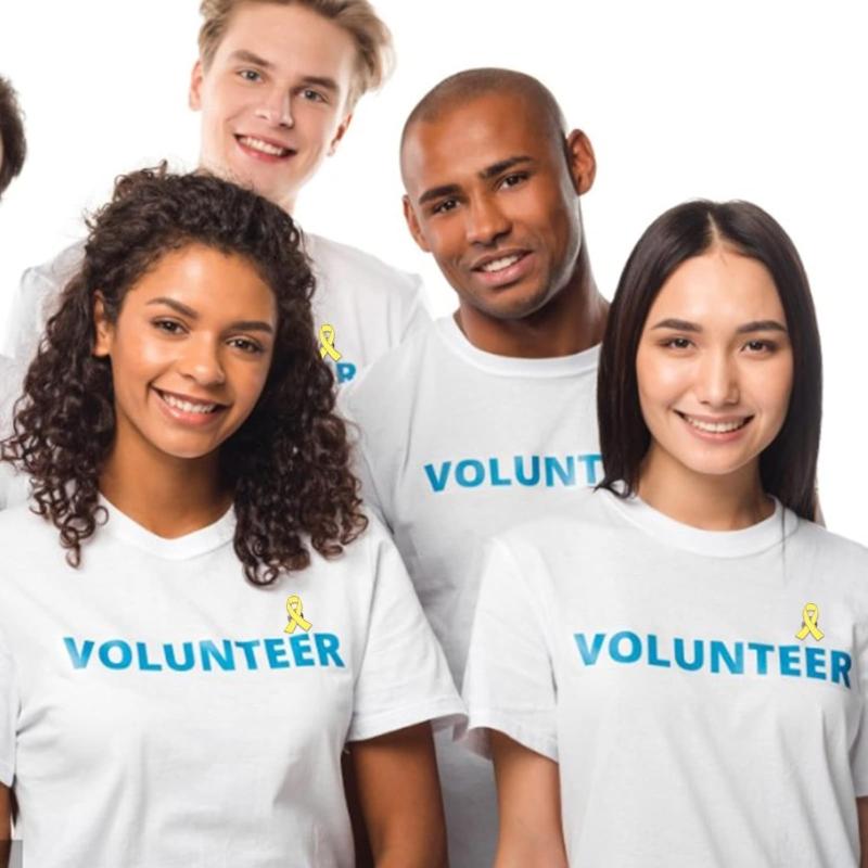 Band Pin, Pack of 50 Metal Awareness Lapel Pin Band Brooch Pin Hope Pin Enamel Jewellery Pin for Decoration