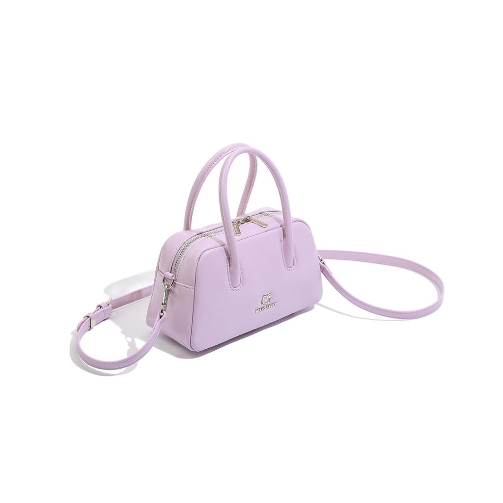 New Sanrio Hello Kitty PU Crossbody Bags Regular Women's Pink/Purple/Ecru SHHF51777