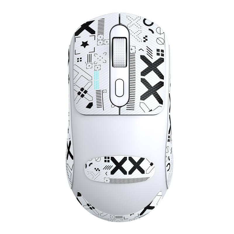 ZENTAURA X8 Dual Mode Wireless/Bluetooth Gaming Mouse with Anti-slip Sticker TYPE-C Rechargeable Office Mouse for Laptops