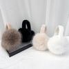 Cute Plush Fur Headphones Women Winter Warm Earmuffs Soft Cashmere Solid Fur Earplugs Fashion Unisex Ear Cover Outdoor Supplies