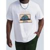 European Size I Work On Computers Print T Shirt, Tees For Men, Casual Short Sleeve T-shirt For Summer