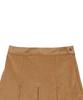 Hardcore Happiness Suede Pleats Skirt