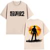 Classic Red Dead Redemption 2 Graphic Product Tshirt for Men and Women 2026 Spring summer Print Pure Cotton Casual Tshirt