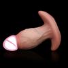 SML Anal Dildo Plug Sex Shop Women Men Realistic Glans Penis Wear Butt Plug Silicone Sex Toys Anal Plug Masturbators 18+