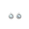 Sky Blue Topaz Gemstone 925 Sterling Silver Jewelry Handmade Stud Earrings 0.62" EE-125-2