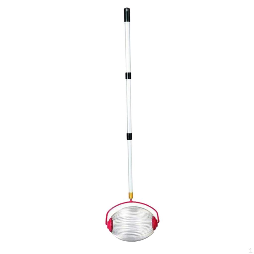 Aluminum Alloy Nut Gatherer Garden Rolling Harvester Golf Tennis Pick Manual Tools Collector