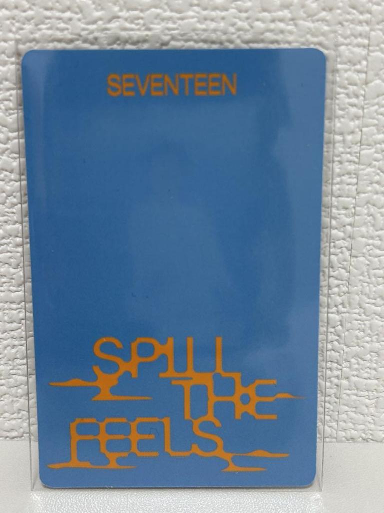 [USED] SEVENTEEN Spill the Feels Kit Joshua Trading Card