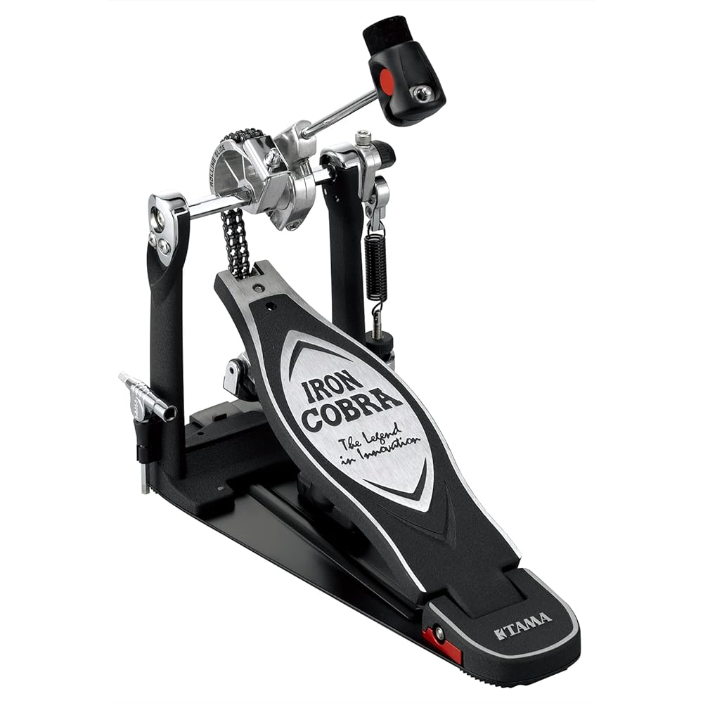 TAMA HP900RZB Tama IRONCOBRA 900 Rolling Glide Single Pedal with Carrying Bag