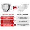 Blender Mixing Bowl Stainless Steel Mixing Bowl Mixer Bowl Food Mixer Accessories Stainless Steel Material for Mixer