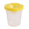 Multifunctional Painting Pen Washing Cup Plastic Transparent Children Paint Cups Convenient School Supplies