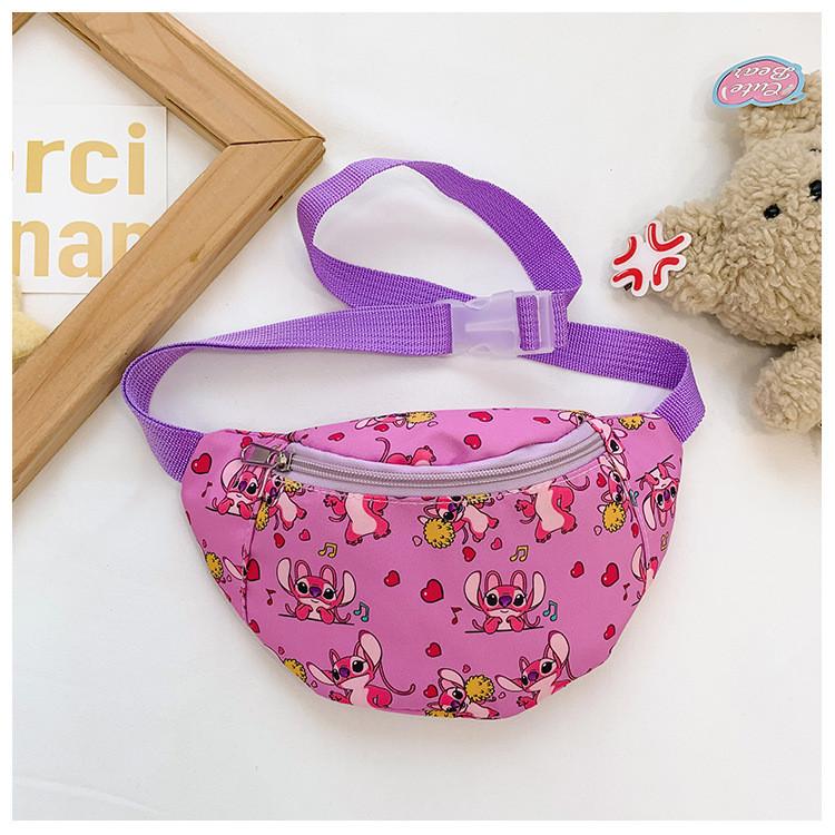 Printed Chest Crossbody Bag Cartoon Outdoor Casual Kids Cute Waist Pack