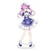 Animation Hololive anchorwoman acrylic insert card white blowing snow summer color festival animation peripheral decoration