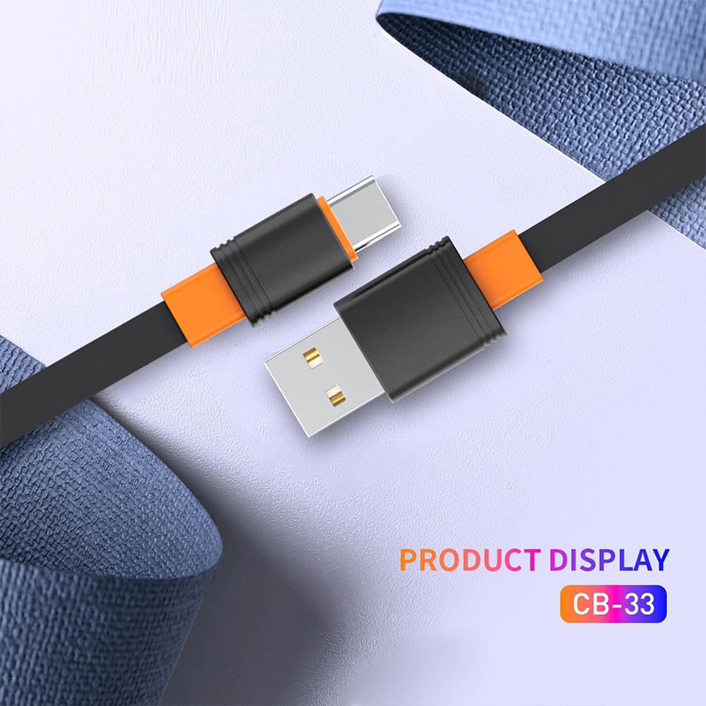 CB33 USB-A Cable USB-A To Type-C A-l Micro Charging Cable 3A Fast Charge Cable For Hard Drive PD Docking Station Cell Phone