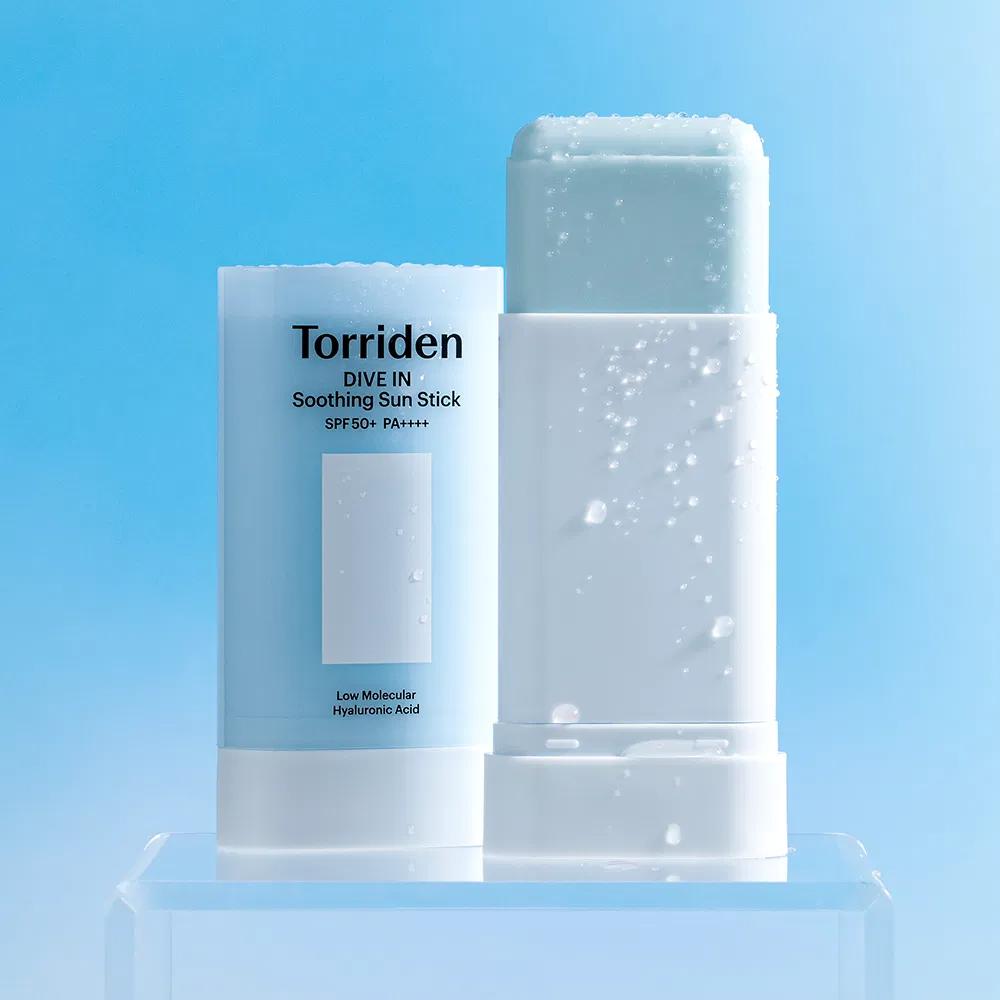 Torriden Dive-In Moisture Soothing Sun Stick SPF 50+ PA++++ Hydrating Lightweight 19g Daily Sunblock K-Beauty